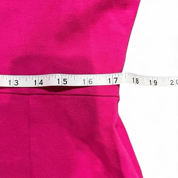 Lands' End Vibrant Pink Mini Dress Sleeveless Spring Feminine Petite - Picture 8 of 8